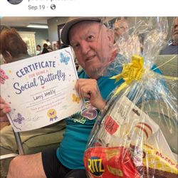 Heritage Assisted Living Community - Mr Personality - love him!