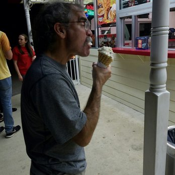Bruster's Real Ice Cream - Charles killing it. - Ice Cream & Frozen Yogurt Near Me - Palm Bay, Florida Bruster's Real Ice Cream - Charles killing it. - Ice Cream & Frozen Yogurt Near Me - Palm Bay, Florida
