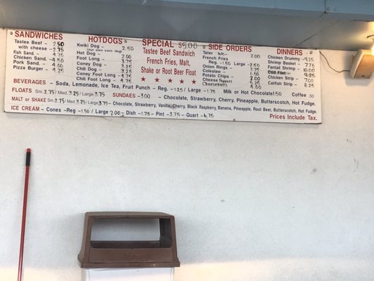 Menu photo 2 Tastee Treet Drive Inn Yankton, SD Menu photo 2 Tastee Treet Drive Inn Yankton, SD