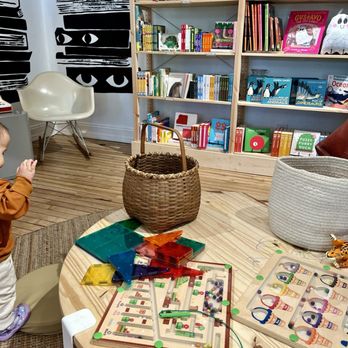 Golden Hour Books - Kids area with toys - Bookstores Near Me - Indianapolis, Indiana