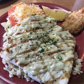 Coconuts Fish Cafe - Mahi Mahi plate with rice... Perfectly cooked and flaky - Seafood Near Me - Kihei, Hawaii Coconuts Fish Cafe - Mahi Mahi plate with rice... Perfectly cooked and flaky - Seafood Near Me - Kihei, Hawaii