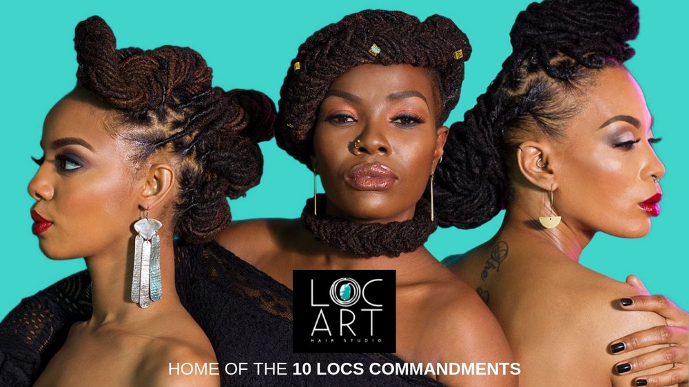 Loc Art Hair Studio Logo