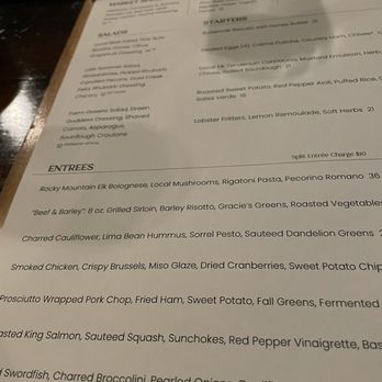 Tupelo Park City - New American Near Me - Park City, Utah