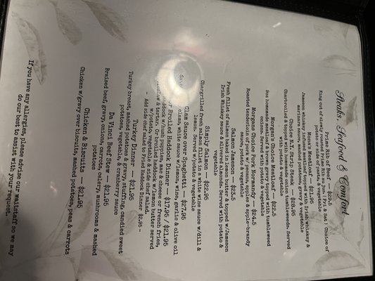 Menu photo 8 Mona Lisas Ristorante Syracuse, NY