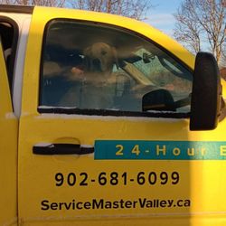 ServiceMaster of the Valley - Our greeter William. Ready to go to work!