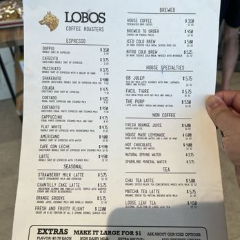Lobos Coffee Roasters - Menu - Coffee Roasteries Near Me - Winter park, Florida Lobos Coffee Roasters - Menu - Coffee Roasteries Near Me - Winter park, Florida