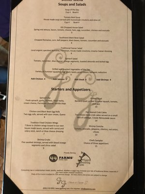 Menu photo 2 GG Steaks & Spirits Gonzales, TX Menu photo 2 GG Steaks & Spirits Gonzales, TX