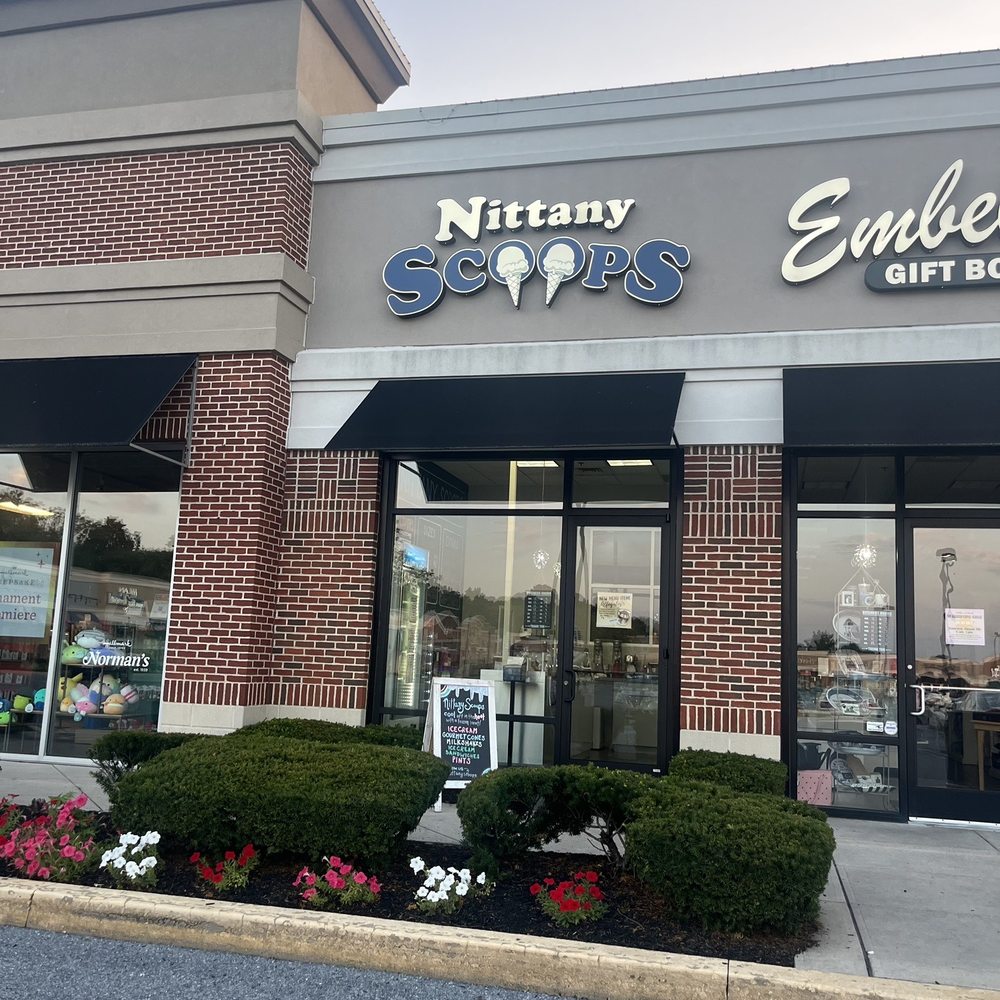Nittany Scoops - the front of the store - Ice Cream & Frozen Yogurt Near Me - Harrisburg, Pennsylvania Nittany Scoops - the front of the store - Ice Cream & Frozen Yogurt Near Me - Harrisburg, Pennsylvania