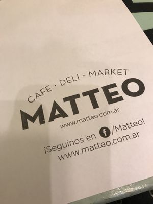 Menu photo 4 Matteo Buenos Aires, C