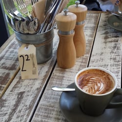 Coffee out on the Terrace