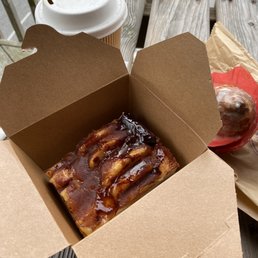 Apple pie cheesecake and key lime croissant. Apple pie cheesecake and key lime croissant.