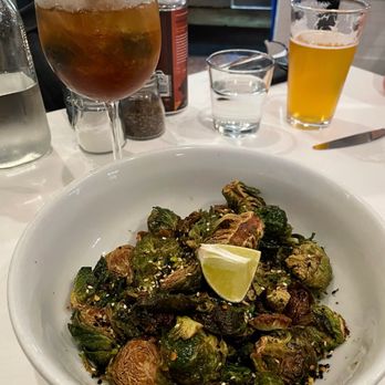 Table Twenty Five - Brussels Sprouts; Follow me @RimyEats on Instagram - New American Near Me - Ogden, Utah