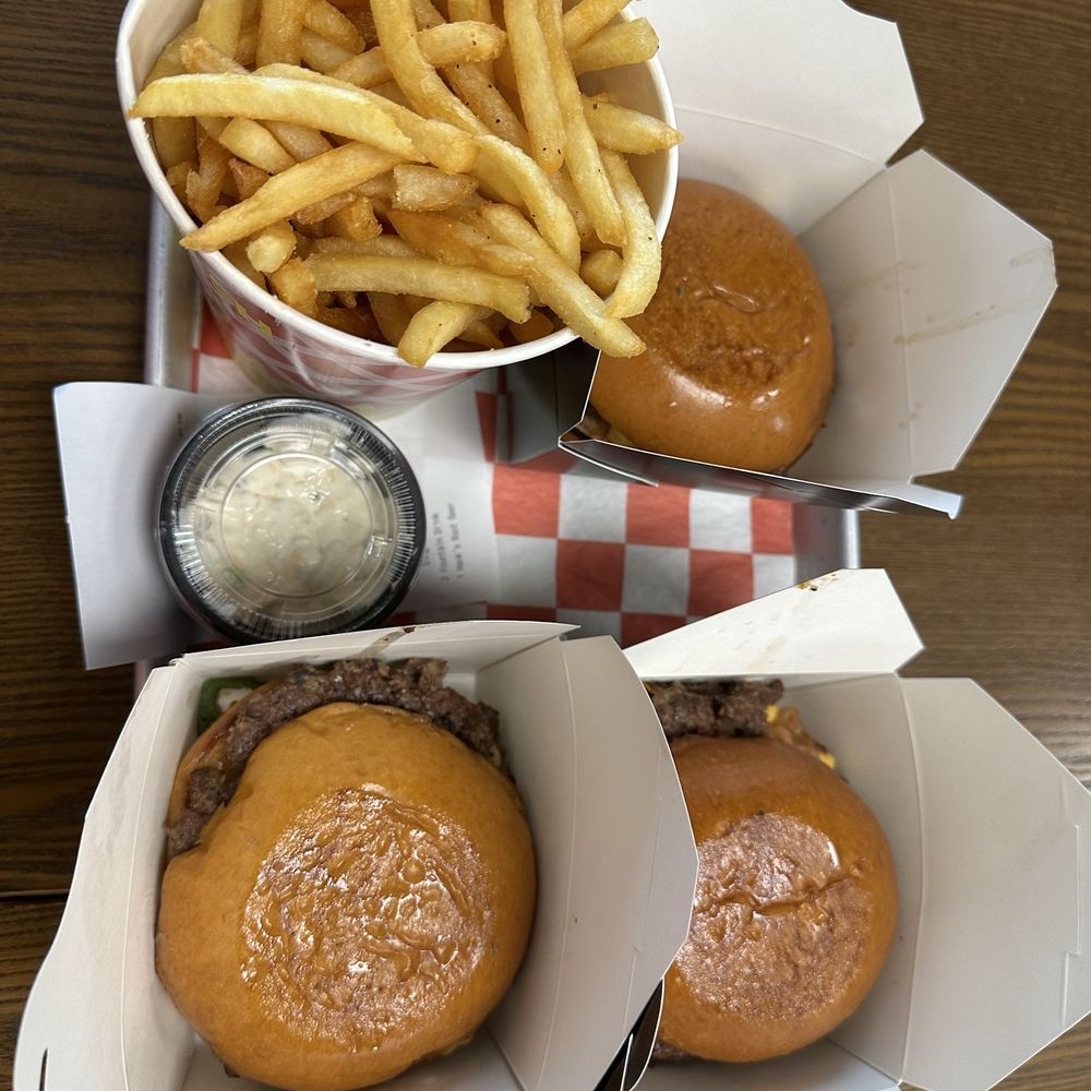 Tony Beef - Two bacon stack burgers , Jalapeño popper burger with a side of family fries. - Burgers Near Me - Galloway, New Jersey