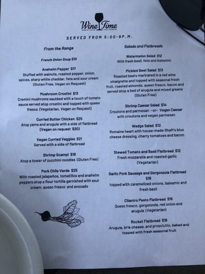 Menu photo 4 Wine Time Chico, CA