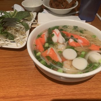 Nam Van Noodle Cafe - Seafood pho with egg noodle, calamari for appetizer - Vietnamese Near Me - Sparks, Nevada Nam Van Noodle Cafe - Seafood pho with egg noodle, calamari for appetizer - Vietnamese Near Me - Sparks, Nevada