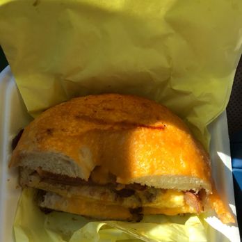 Blue Oak Coffee Roasting - Bacon bagel breakfast sandwich - Coffee Roasteries Near Me - Bakersfield, California Blue Oak Coffee Roasting - Bacon bagel breakfast sandwich - Coffee Roasteries Near Me - Bakersfield, California