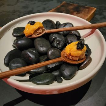 Robin - Santa Barbara uni and caviar -- so sweet and fresh! - Sushi Bars Near Me - San Francisco, California