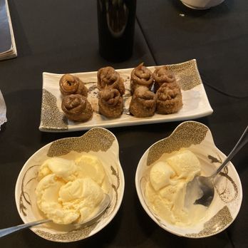 Kingdom Sushi - Friend Bananas and Vanilla Ice Cream - Japanese Near Me - Fort Lauderdale, Florida Kingdom Sushi - Friend Bananas and Vanilla Ice Cream - Japanese Near Me - Fort Lauderdale, Florida