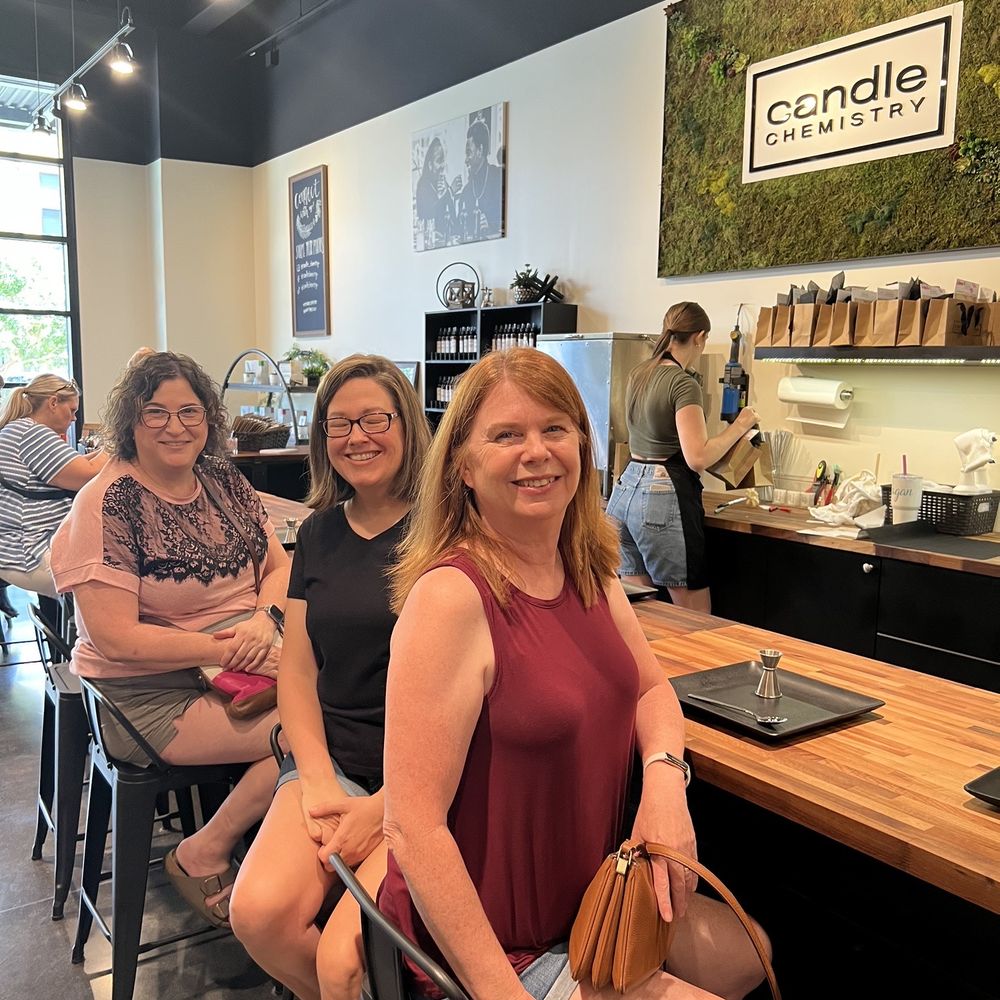Candle Chemistry - Bar area where you get individual help mixing your choice scents. - Candle Stores Near Me - Gilbert, Arizona Candle Chemistry - Bar area where you get individual help mixing your choice scents. - Candle Stores Near Me - Gilbert, Arizona