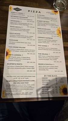 Menu photo 2 Greene's Corner Bellingham, WA