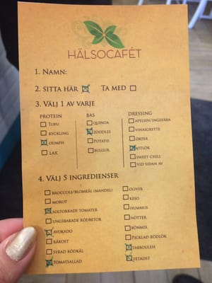 Menu photo 3 Mahalo Stockholm, AB