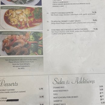 Talay Thai - Menu March 2023 - Thai Near Me - Washington, DC, District of Columbia Talay Thai - Menu March 2023 - Thai Near Me - Washington, DC, District of Columbia