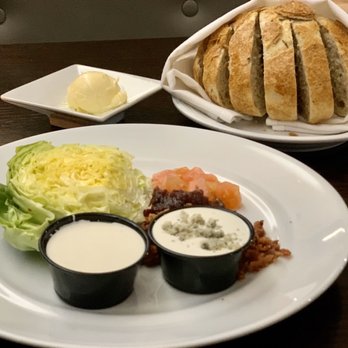Heritage Grille - Wedge salad with complimentary bread - Seafood Near Me - Little Rock, Arkansas Heritage Grille - Wedge salad with complimentary bread - Seafood Near Me - Little Rock, Arkansas