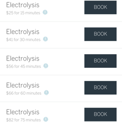 Prices are determined by how long each session