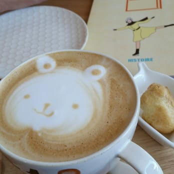 Cafe Maji - French vanilla latte - Coffee & Tea Near Me - Artesia, California