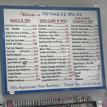 MP Nail & Spa 2 - Price listing May 2026 - Nail Salons Near Me - Humble, Texas MP Nail & Spa 2 - Price listing May 2026 - Nail Salons Near Me - Humble, Texas