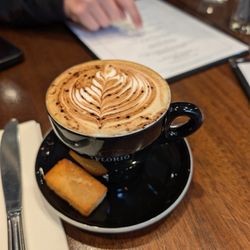 Au Comptoir - Cappuccino! SO tasty. Must try!