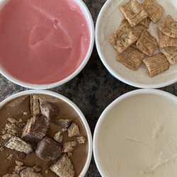 Chris’s Ice Cream - Watermelon sorbet, Cinnamon Toast Crunch cereal milk, chai latte, and coffee coffee crisp