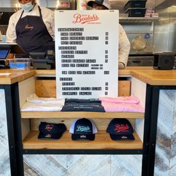 Merch and menu Merch and menu