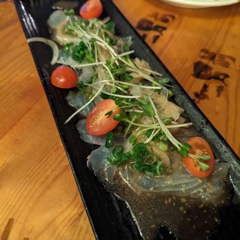Guu with Otokomae - Flounder carpaccio - Japanese Near Me - Vancouver, British Columbia Guu with Otokomae - Flounder carpaccio - Japanese Near Me - Vancouver, British Columbia