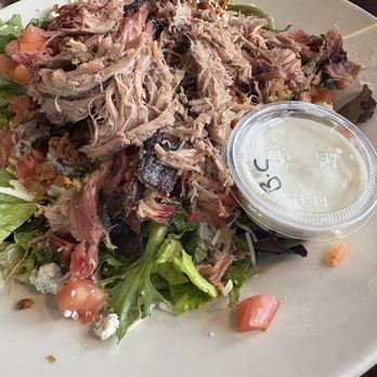Spiced Right Ribhouse - Pulled pork salad - Barbeque Near Me - Roswell, Georgia Spiced Right Ribhouse - Pulled pork salad - Barbeque Near Me - Roswell, Georgia