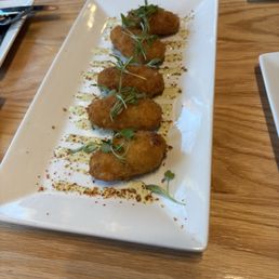 Corn croquets....delicious