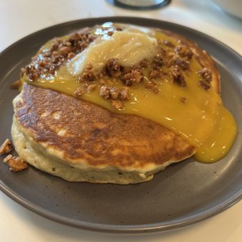 Break + Feast - Lilikoi pancake single stack - Breakfast & Brunch Near Me - Koloa, Hawaii