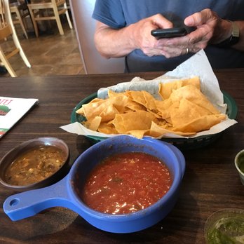 La Hacienda - Chips and various salsas. - Mexican Near Me - Ocala, Florida La Hacienda - Chips and various salsas. - Mexican Near Me - Ocala, Florida