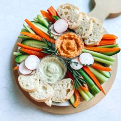 The Cuterie - Crudités for one!