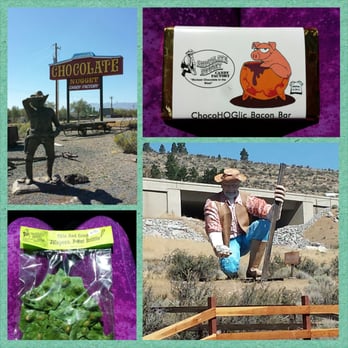 Chocolate Nugget Candy Factory - Jalapeño peanut brittle is a MUST! So is the chocolate bacon candy bar. - Candy Stores Near Me - Carson City, Nevada Chocolate Nugget Candy Factory - Jalapeño peanut brittle is a MUST! So is the chocolate bacon candy bar. - Candy Stores Near Me - Carson City, Nevada