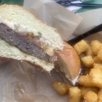 Brookfield Zoo Chicago - wild burger with tater tots - Zoos Near Me - Brookfield, Illinois Brookfield Zoo Chicago - wild burger with tater tots - Zoos Near Me - Brookfield, Illinois