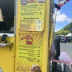 Carnival Food Trailer - Menu
