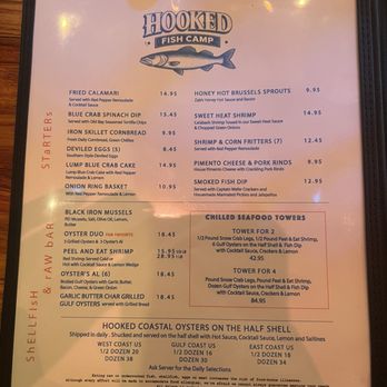 Hooked Fish Camp - Seafood Near Me - Sanford, Florida