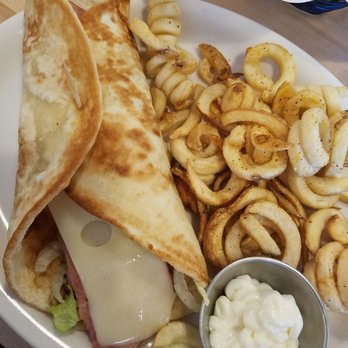 Olga's Kitchen - Ham & Cheese with Olga fries - Sandwiches Near Me - Chesterfield Twp, Michigan Olga's Kitchen - Ham & Cheese with Olga fries - Sandwiches Near Me - Chesterfield Twp, Michigan