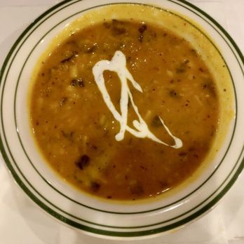 Kabul House - Aush Soup - full of goodness. Chickpeas, Beans, Lentils and Noodles - Afghan Near Me - Evanston, Illinois