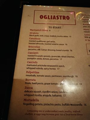 Menu photo 2 Ogliastro Brooklyn, NY
