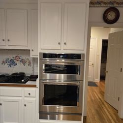 Pro Line Appliance Installation - New Combination Microwave Wall Oven Unit with Custom Steel Work by Pro Line Appliance