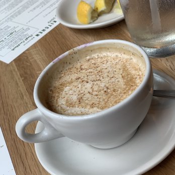 True Food Kitchen - Cinnamon Vanilla Latte (skin milk) - New American Near Me - Arlington, Virginia True Food Kitchen - Cinnamon Vanilla Latte (skin milk) - New American Near Me - Arlington, Virginia
