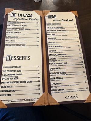 Menu photo 2 Caracu Nogales, AZ