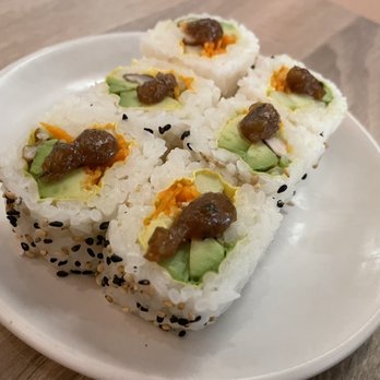 Sushi Hachi - Shitake Mushroom, Avocado, Cucumber & Soy Papper - Sushi Bars Near Me - Washington, DC, District of Columbia Sushi Hachi - Shitake Mushroom, Avocado, Cucumber & Soy Papper - Sushi Bars Near Me - Washington, DC, District of Columbia